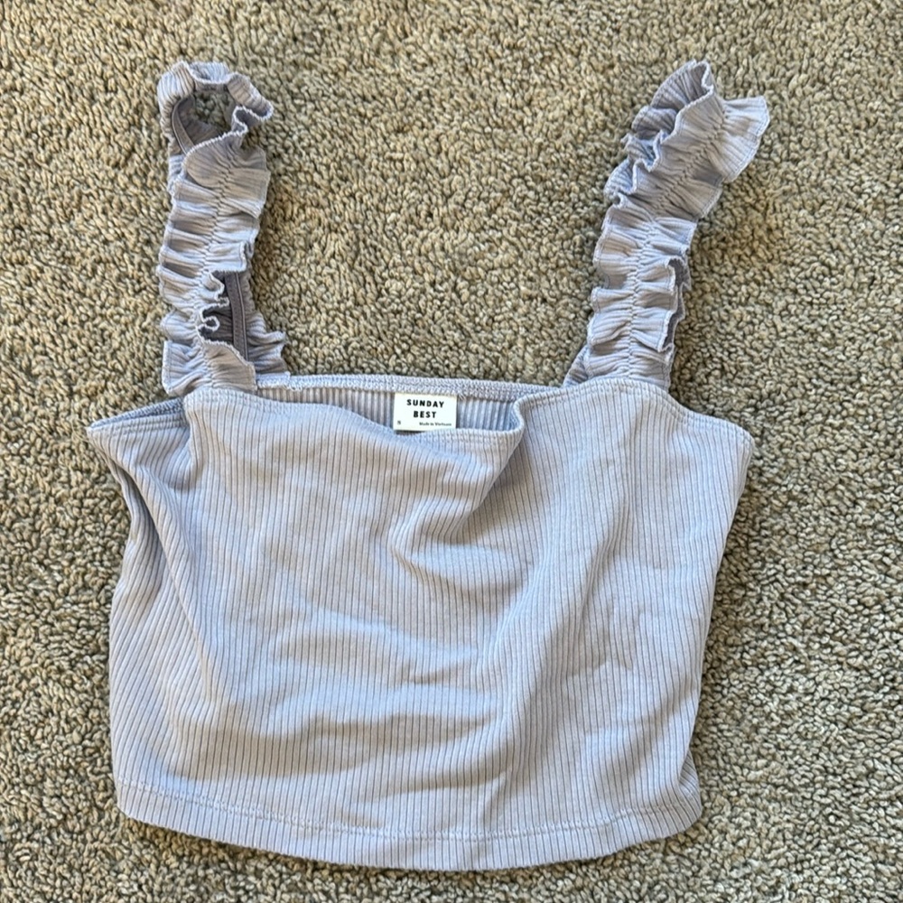 Aritzia Sunday Best Firecracker Tank Top